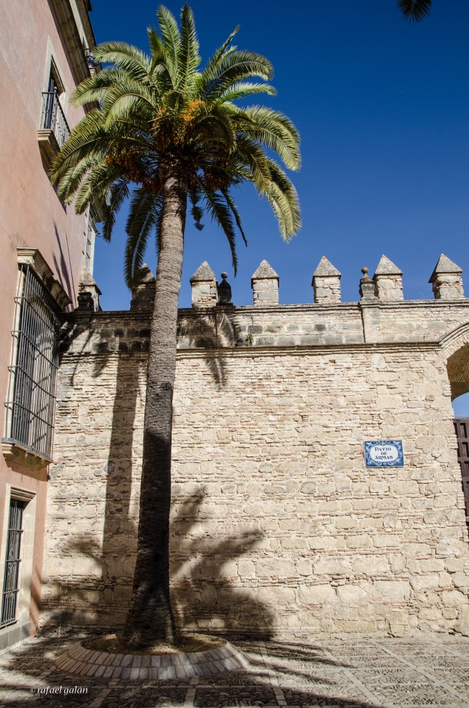 Alcázar de Jerez. Patio de Armas