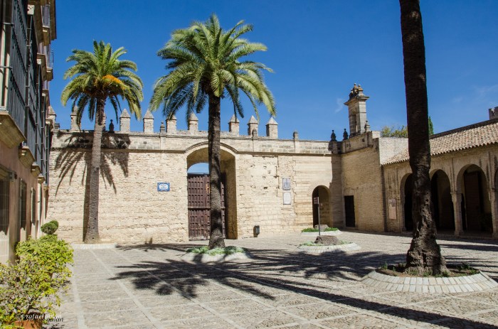 Alcázar de Jerez. Patio